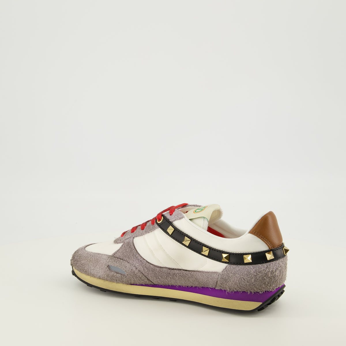 Baskets Baskets Stud up Butterfly grise Valentino Garavani Gris Femme