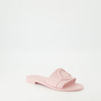 Zapatos abiertos Sandalias de Goma Basile Moncler Rosa Femme
