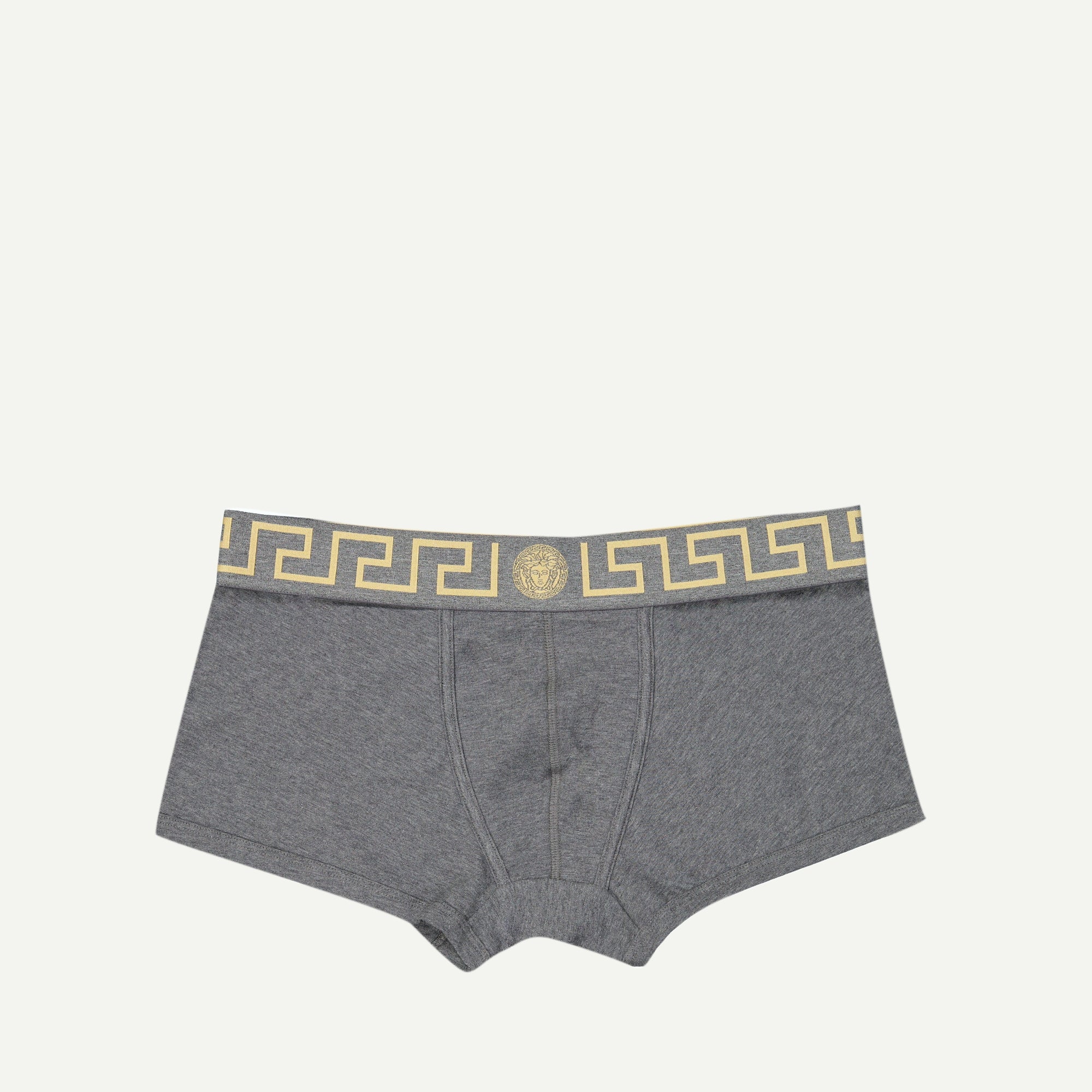 Sous-vêtements et homewear Boxer court Medusa Greca Versace Gris Homme