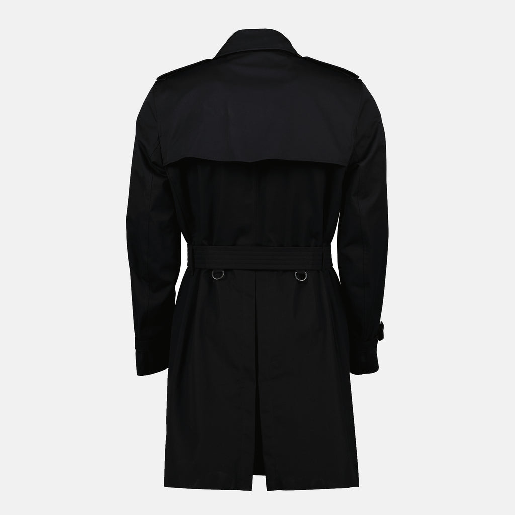 Coats Kensington Trench Burberry Black Homme