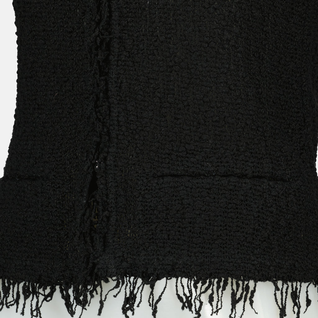 Vestes Veste sans manches en tweed noir Iro Noir Femme