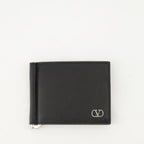Small leather goods VLogo Wallet Valentino Garavani Black Homme