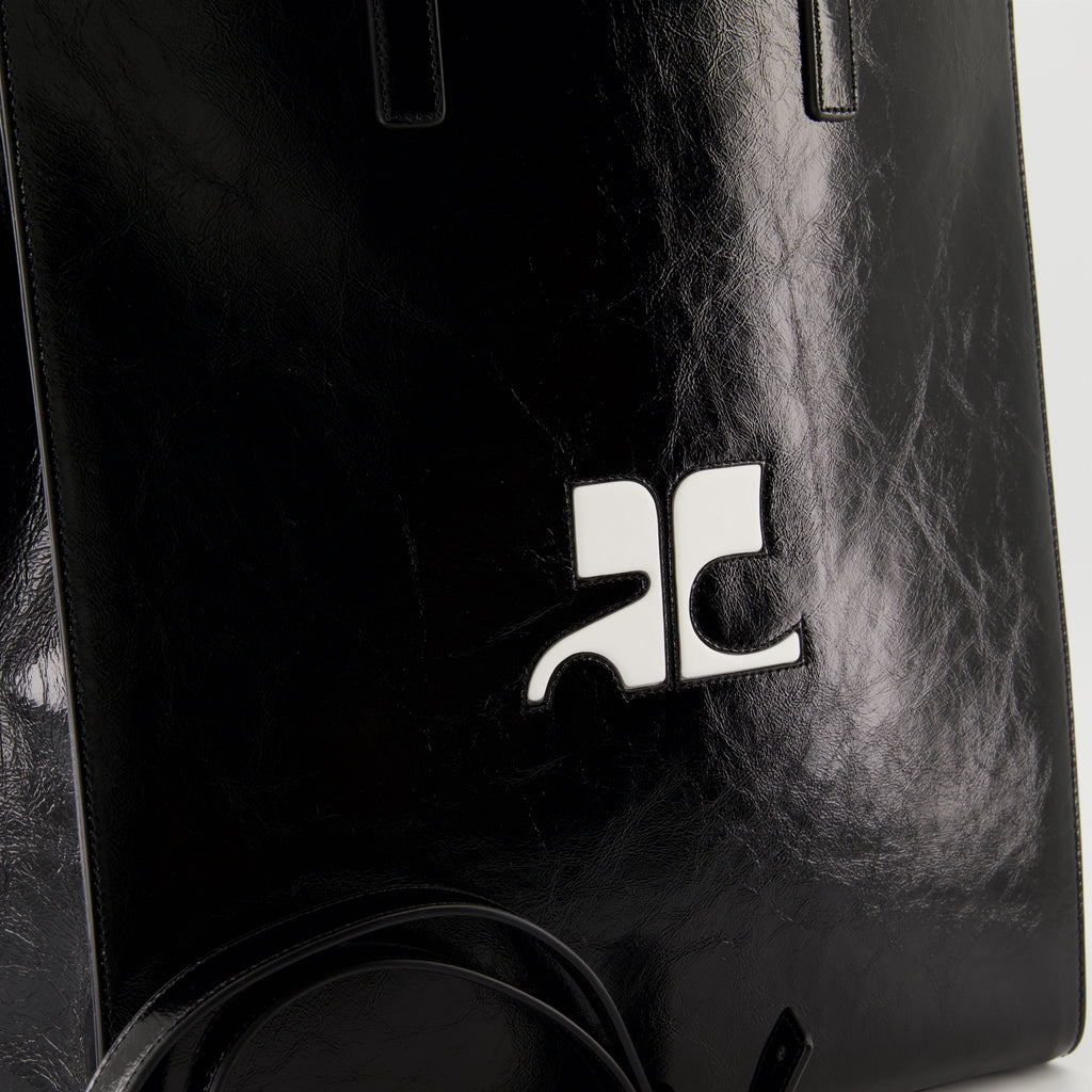 Sacs cabas Sac cabas Héritage Courrèges Noir Unisexe