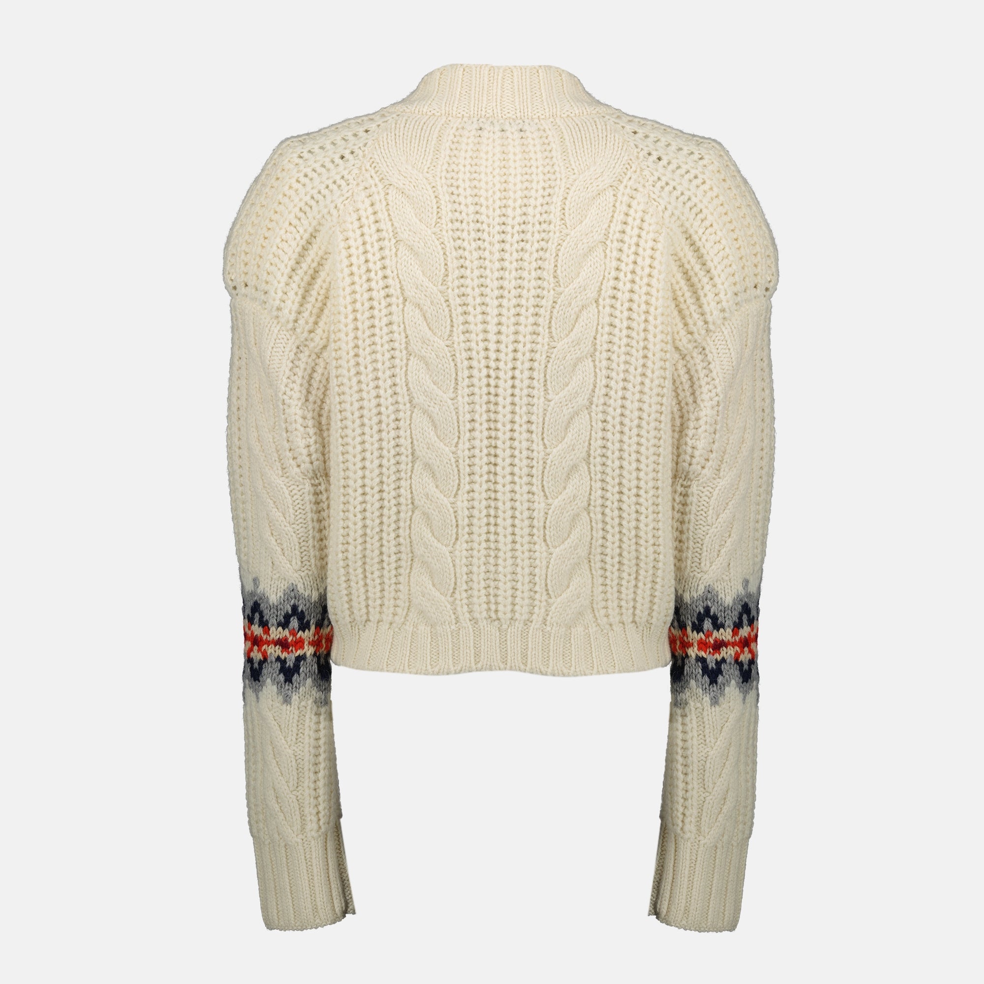 Image de l'article Cardigan en laine de la marque Iro pour Femme - Saison Automne-Hiver 2025 - Vue de Dos