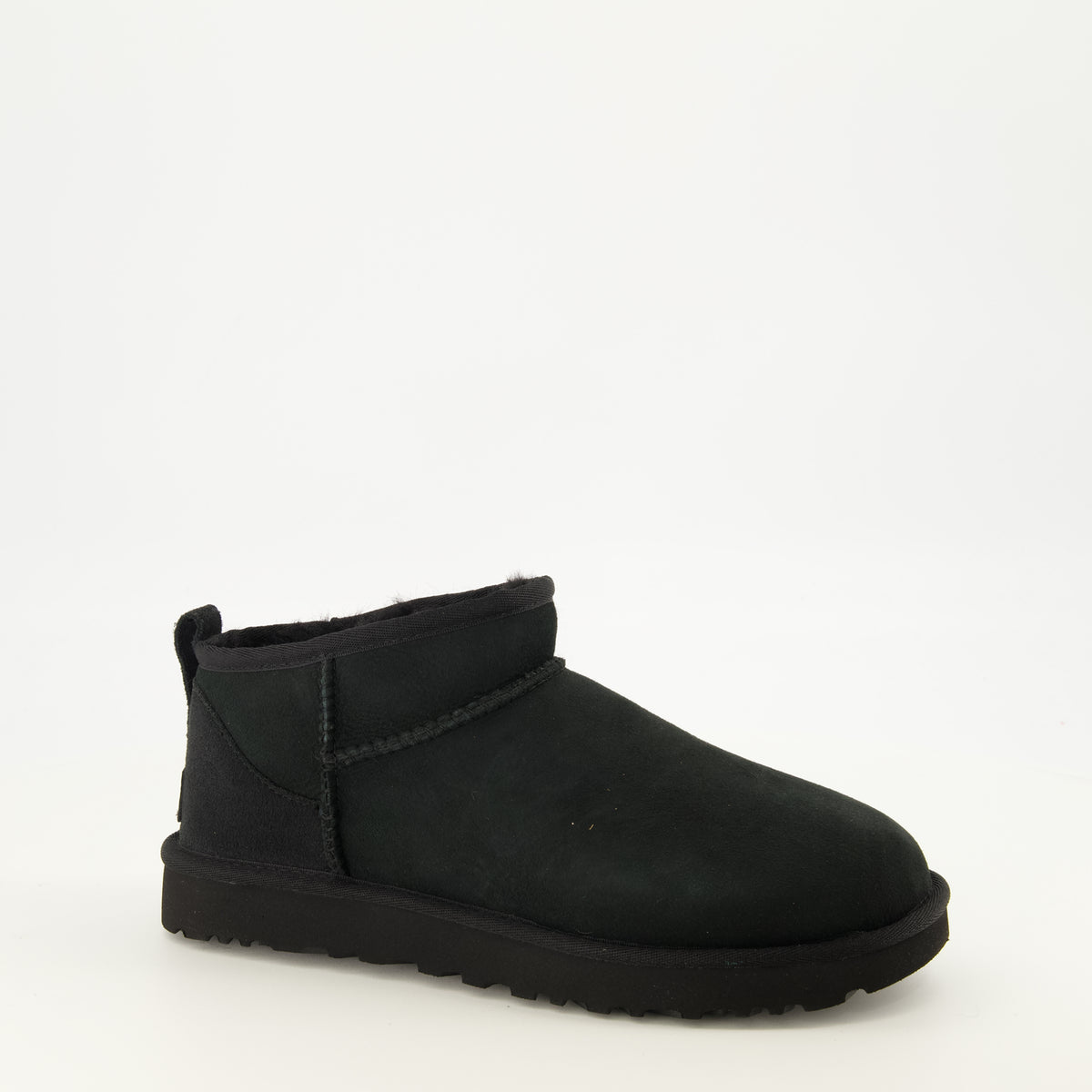 Bottines Bottes Classic Ultra mini noir Ugg Noir Femme