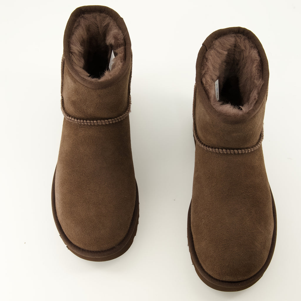 Bottines Botas de Tobillo Classic Mini II Marrón Ugg Marron Femme