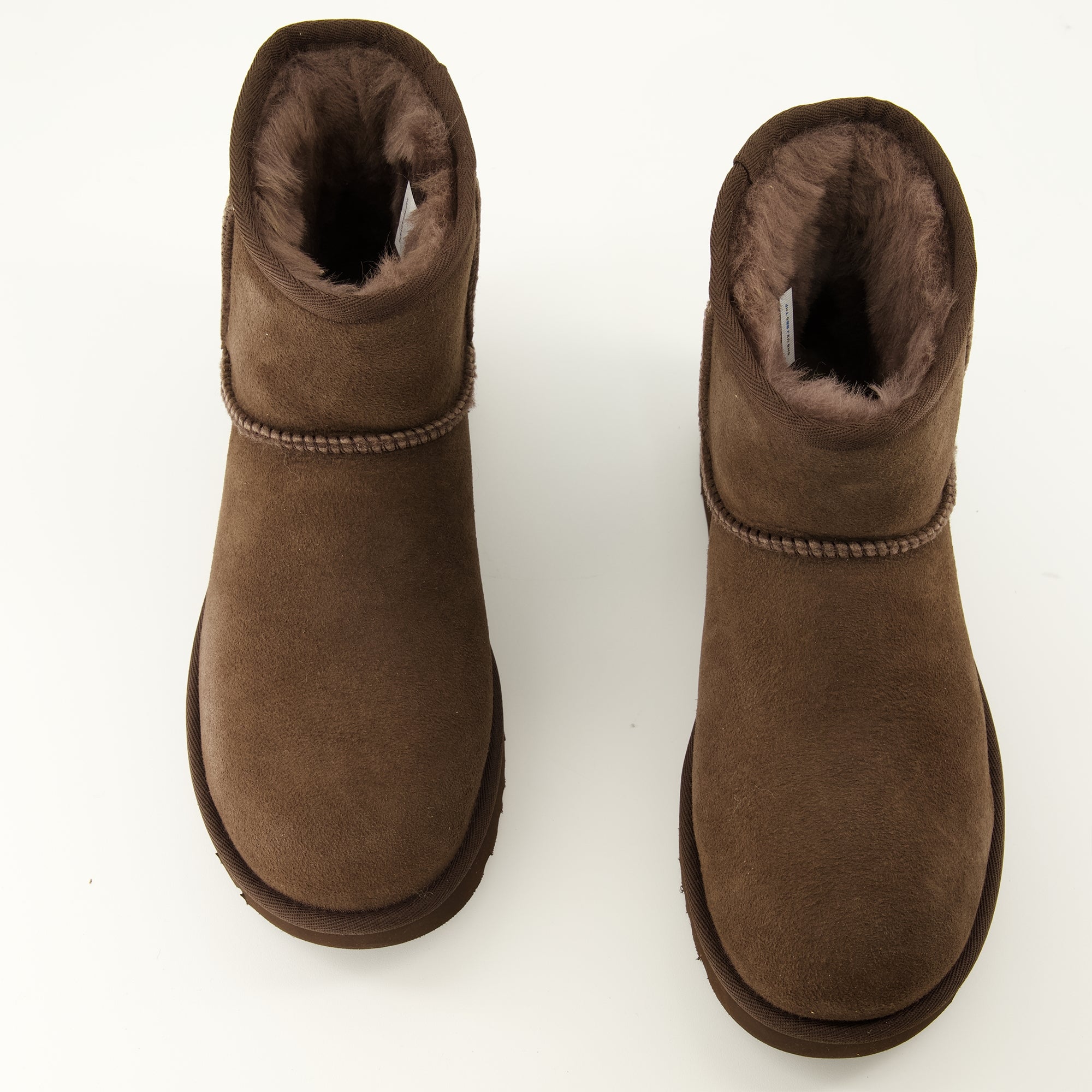 Bottines Classic Mini II Brown Ankle Boots Ugg Marron Femme