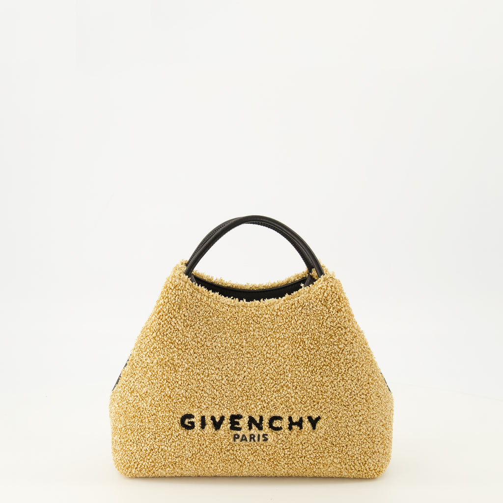 Sacs à main et épaule Nano Dacet Tote Bag in Beige Sponge Effect Raffia Givenchy Beige Femme