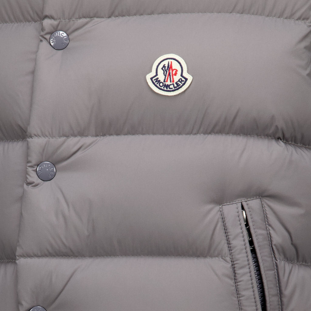 Vestes Doudoune sans manches Tibb grise Moncler Gris Homme