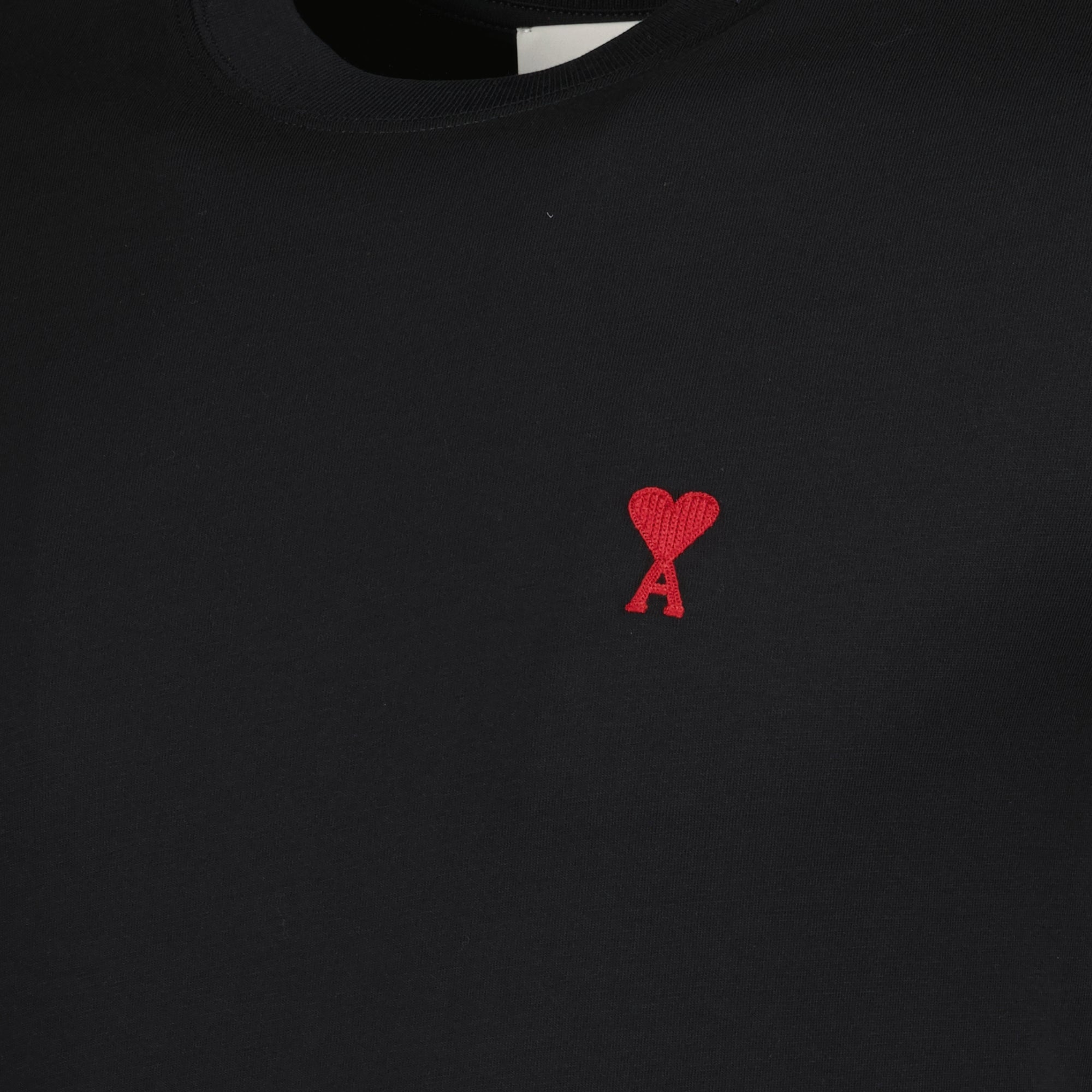 T-shirt T-shirt Ami de coeur Ami PARIS Nero Unisex