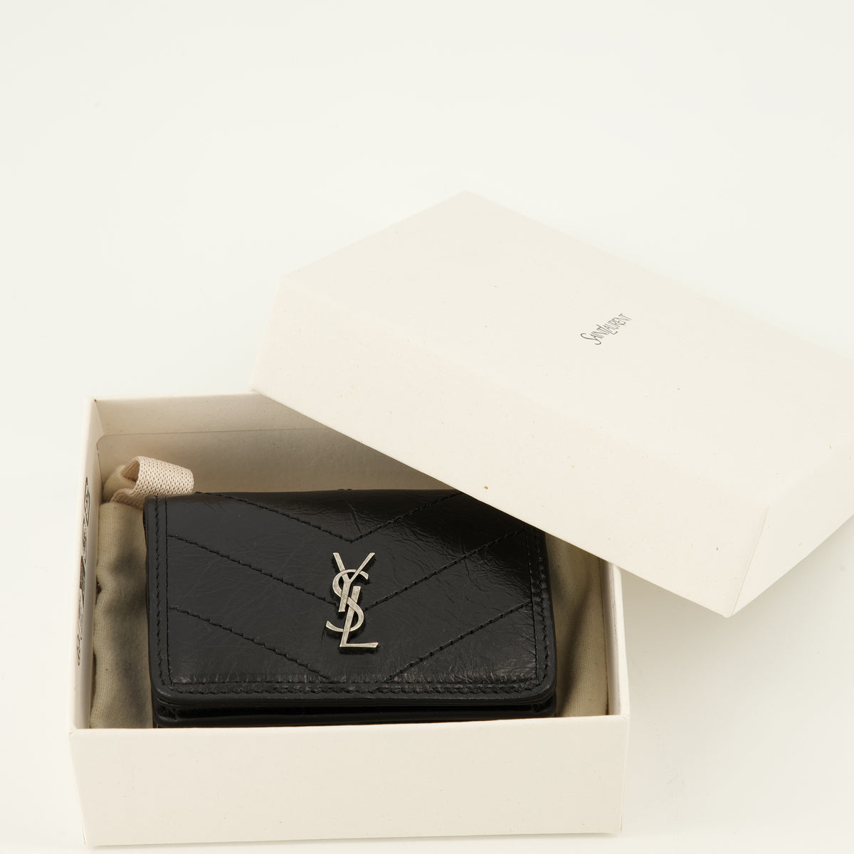 Petite maroquinerie Portefeuilles Niki noir Saint Laurent Noir Femme