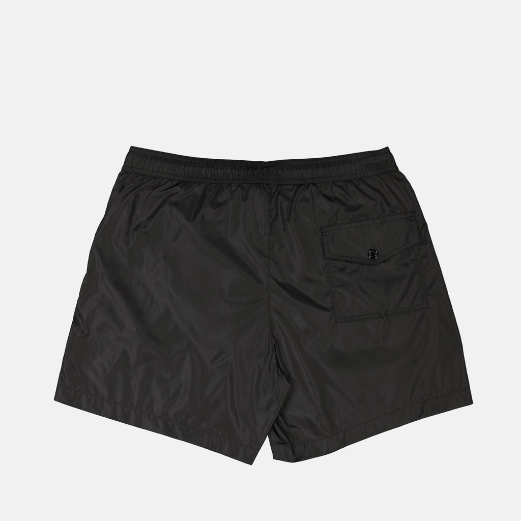 Image de l'article Maillot de bain à logo de la marque Moncler pour Homme - Saison Printemps-Été 2025 - Vue de Dos