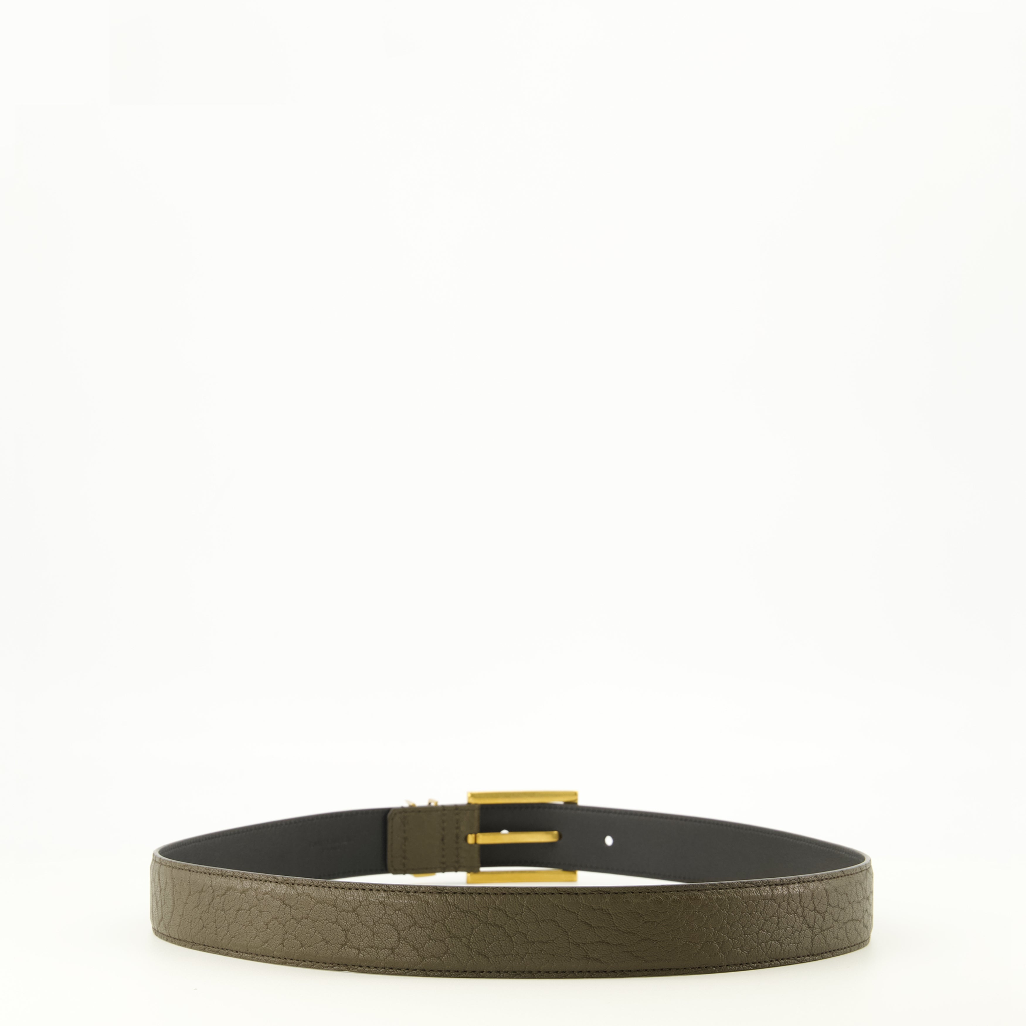 Ceintures Cassandre Khaki Belt Saint Laurent Kaki Femme