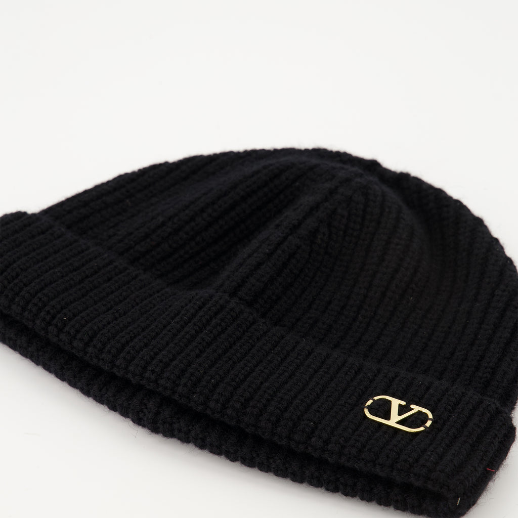 Chapeaux, casquettes et bonnets Berretto in Cashmere Valentino Garavani Noir Homme
