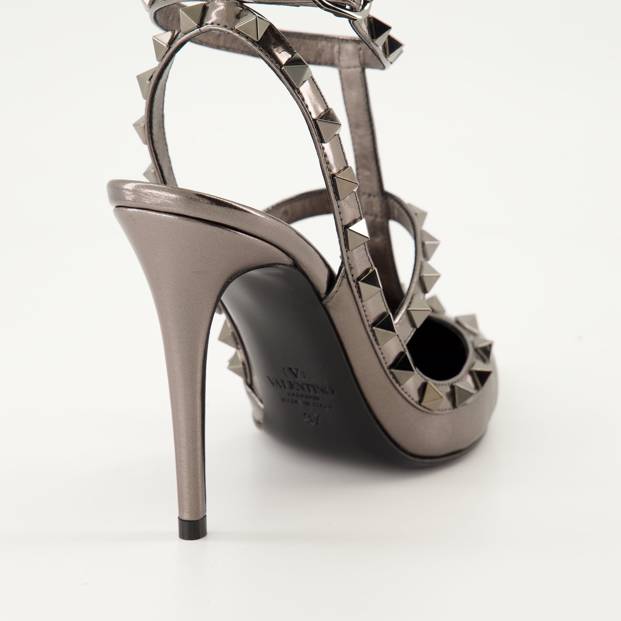 Escarpins Escarpins Rockstud Valentino Garavani Argenté Femme