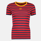 T-shirts T-Shirt Logo a Righe Rosse Marine Serre Rouge Femme