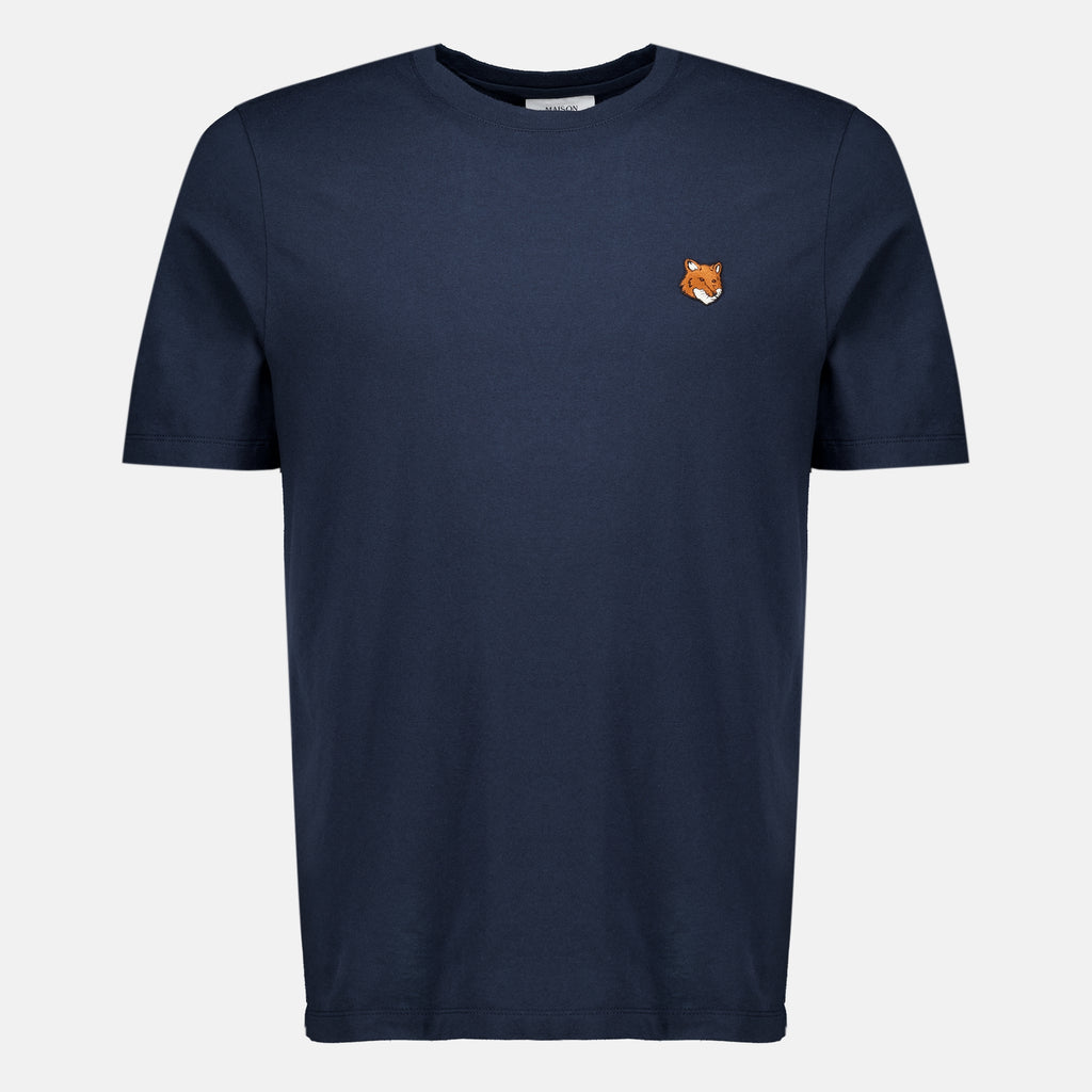 T-shirts Camiseta Fox Azul Oscuro Maison Kitsune Bleu foncé Homme
