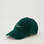 Image de l'article Casquette brodée verte de la marque Dior pour Homme - Saison Printemps-Été 2026 - Vue de Dos