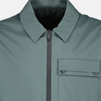 Image de l'article Veste Tortisse verte en nylon de la marque Moncler pour Homme - Saison Printemps-Été 2024 - Vue détaillée_2