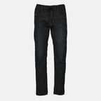 Image de l'article Jean D-Krooley-B 2032 en denim noir de la marque Diesel pour Homme - Saison Printemps-Été 2026 - Vue de Face