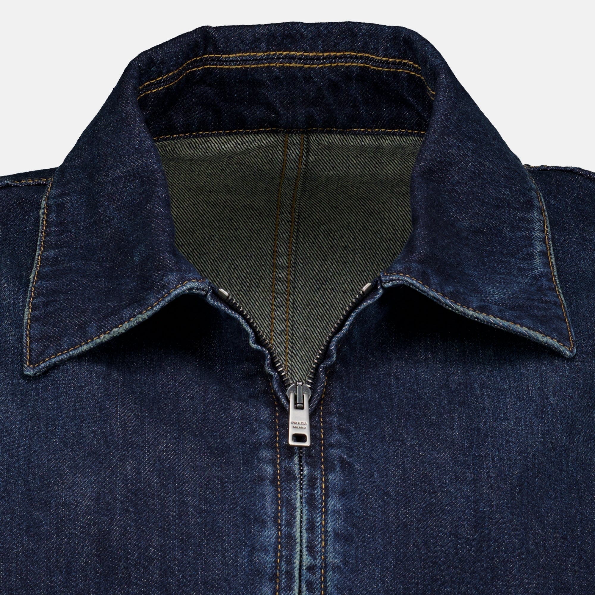 Vestes Veste en denim bleu foncé Prada Bleu foncé Femme
