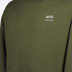 스웨트셔츠 알렉산드르 마티우시 스웨트셔츠 Ami PARIS 카키색 옷감 Homme