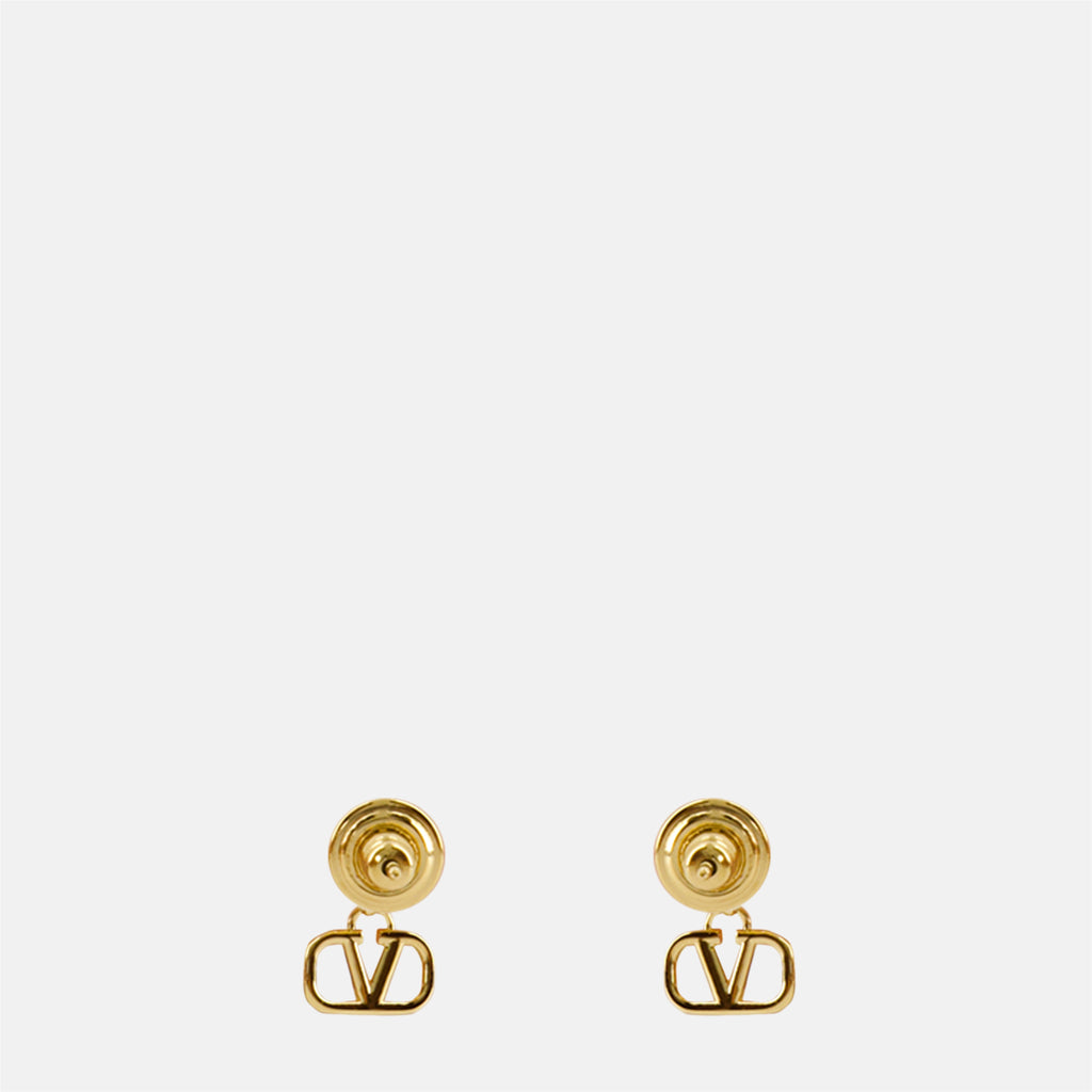 Bijoux Boucles d'oreilles Vlogo Valentino Garavani Doré Femme