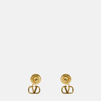 Bijoux Boucles d'oreilles Vlogo Valentino Garavani Doré Femme