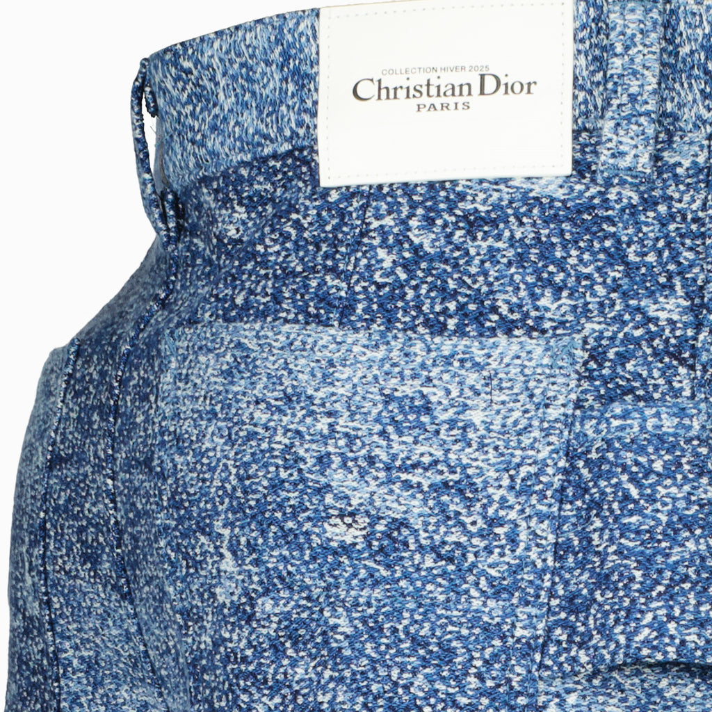 Immagine dei jeans Carpenter blu del marchio Dior per Uomo - Collezione Autunno-Inverno 2025 - Vista Dettagliata_1
