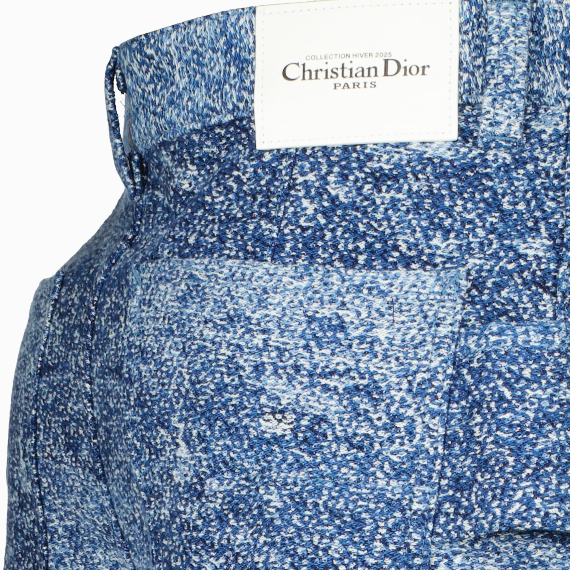Immagine dei jeans Carpenter blu del marchio Dior per Uomo - Collezione Autunno-Inverno 2025 - Vista Dettagliata_1