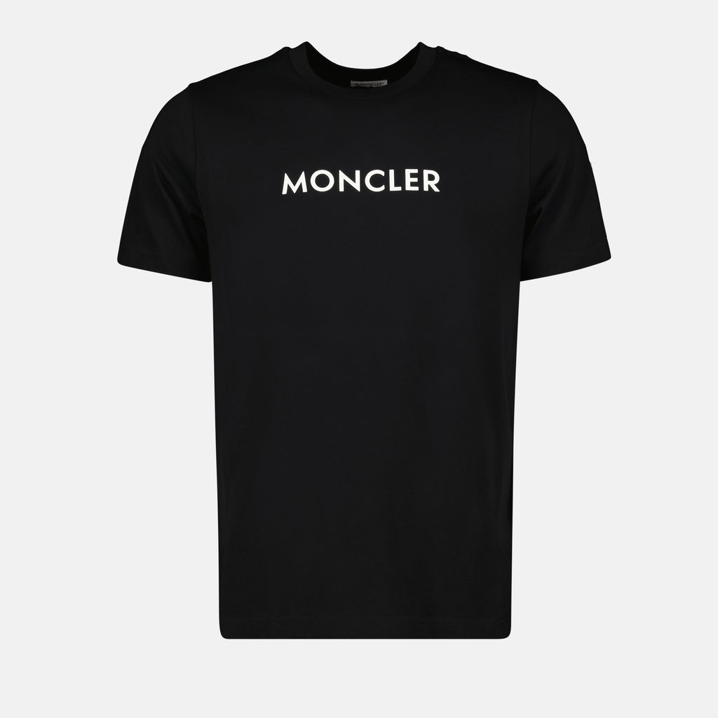 T-Shirts T-shirt à logo Moncler Schwarz Homme