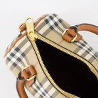Bolsos bandolera Petit sac Bowling à carreaux Burberry Beige Femme