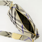Borse a tracolla Borsa Shield a Quadri Burberry Beige Femme