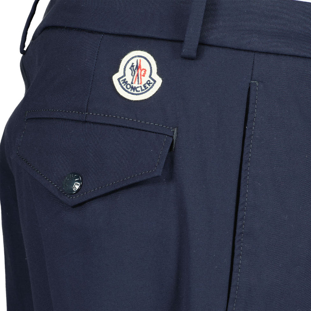 Pants Carrot Pants Moncler Blue Homme
