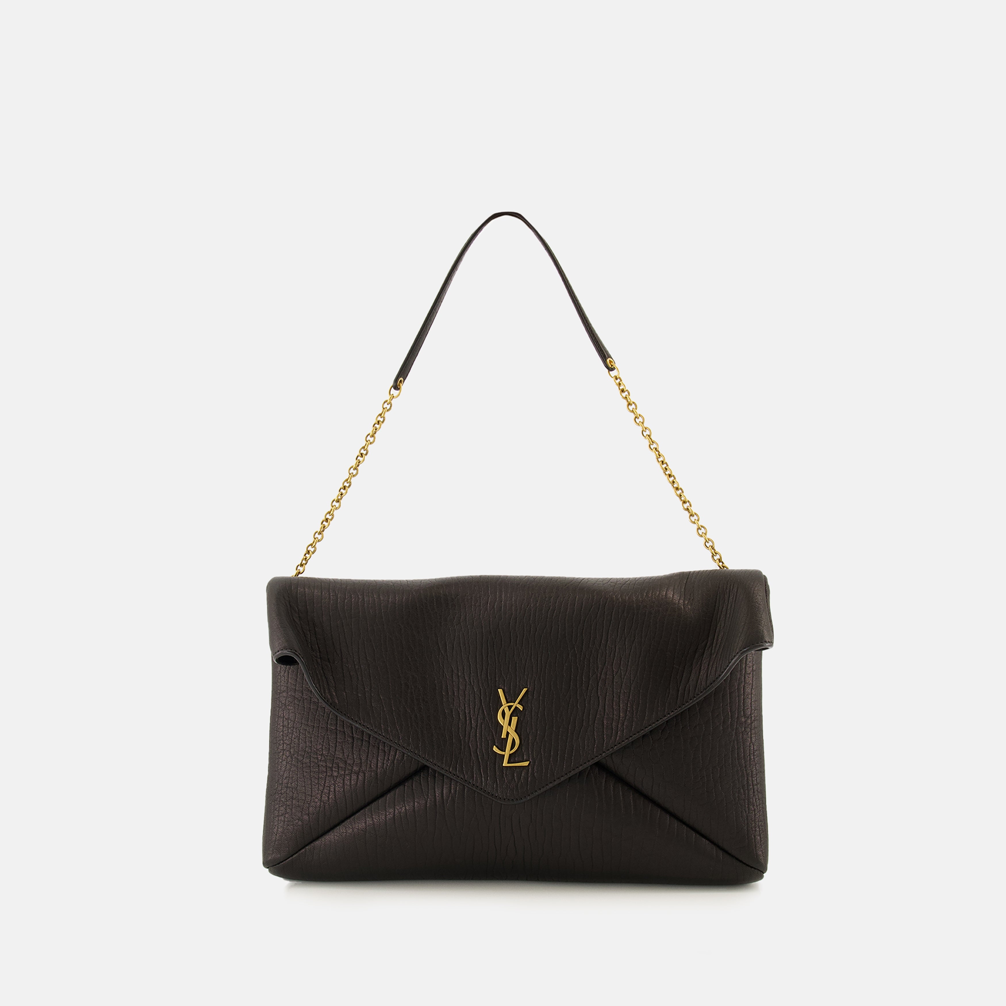 Image de l'article Pochette Cassandre XXL de la marque Saint Laurent pour Femme - Saison Automne-Hiver 2025 - Vue de Face