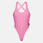 Beachwear Pink Moon One-Piece Swimsuit Marine Serre Rose Femme