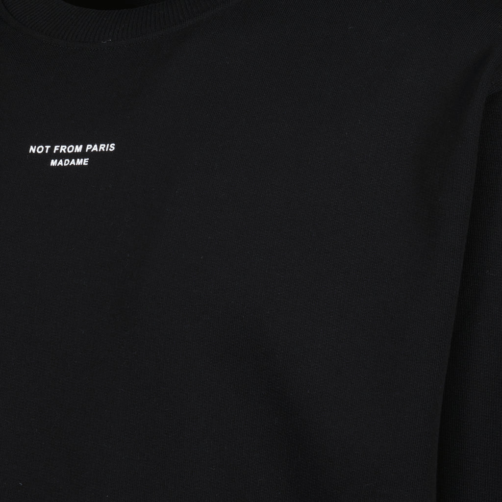 Sweatshirts Klassisches Slogan-Sweatshirt Drole De Monsieur Schwarz Homme