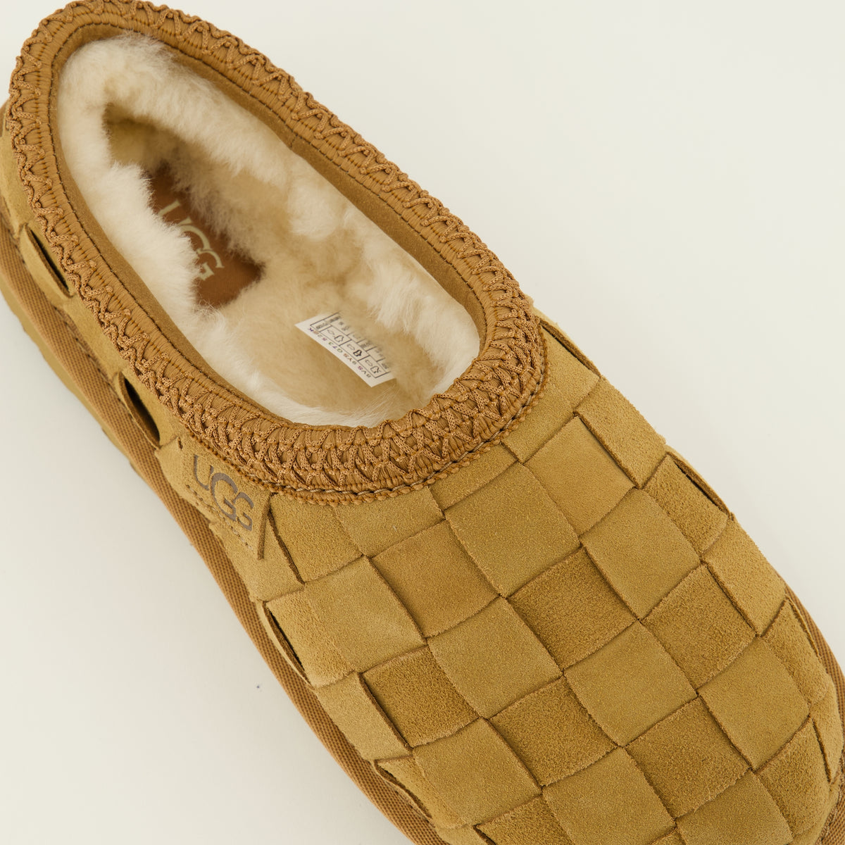 Chaussures ouvertes Mules Tasman tissé marron Ugg Marron Homme