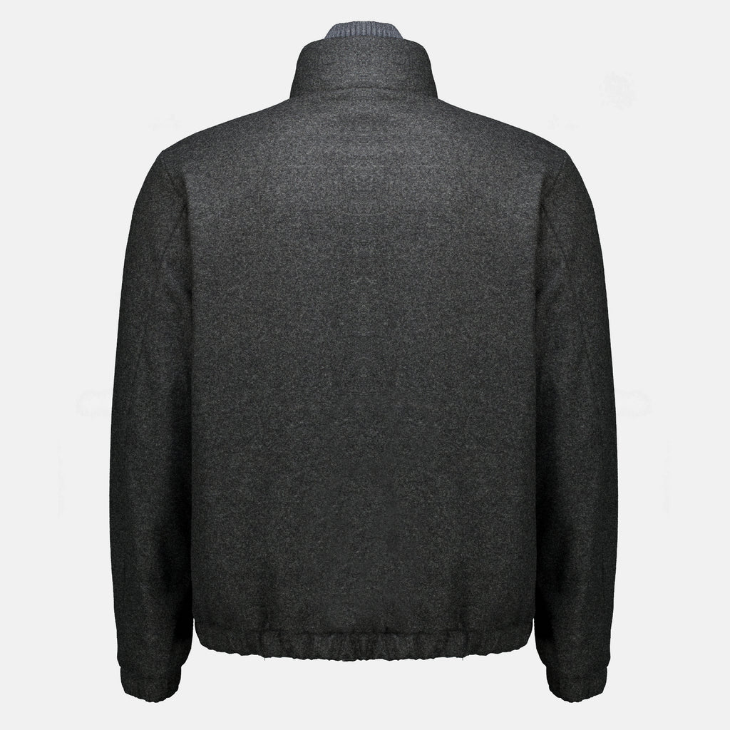 Vestes Doudoune Limberl en flanelle Moncler Gris Homme
