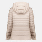Manteaux Doudoune Raies beige Moncler Beige Femme