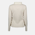 Vestes Doudoune bi-matière Moncler Blanc Femme
