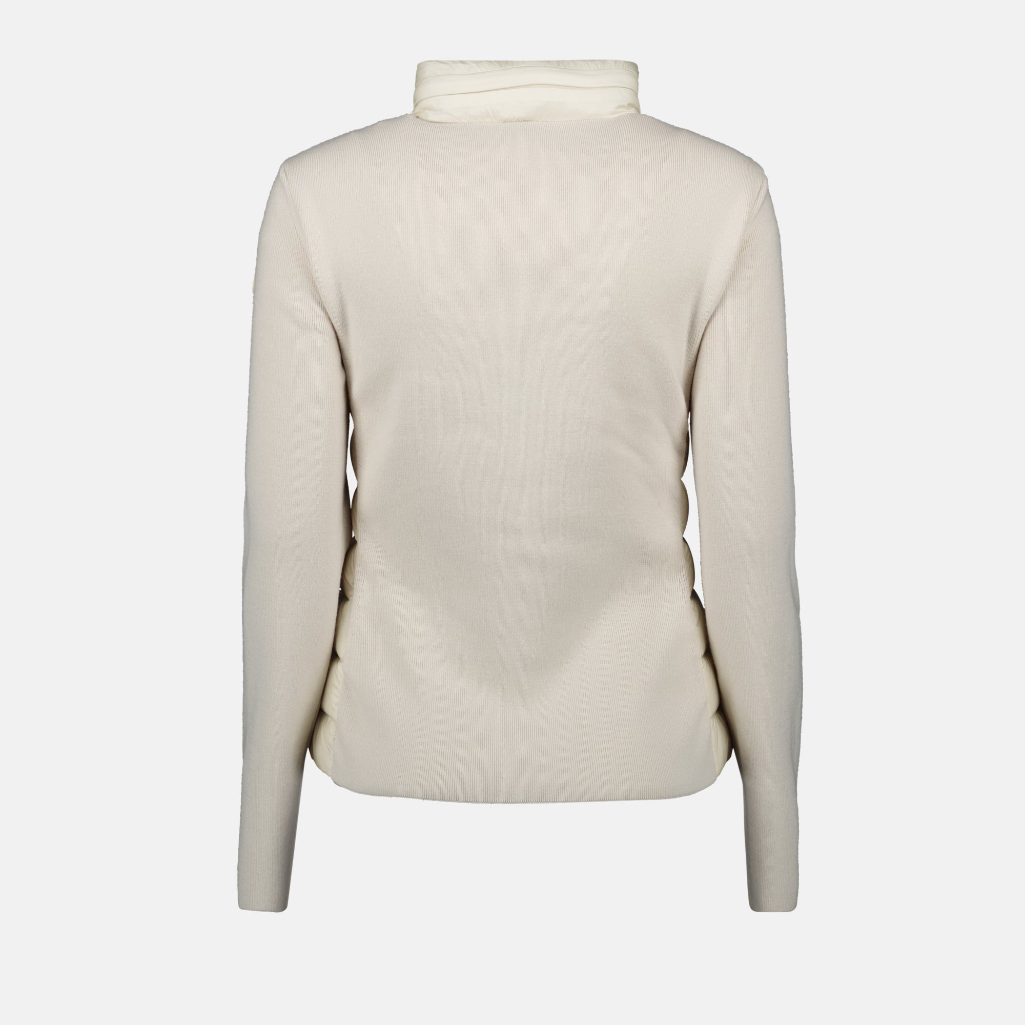 Vestes Doudoune bi-matière Moncler Blanc Femme