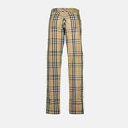 Hosen Karierte Hose Burberry Beige Homme