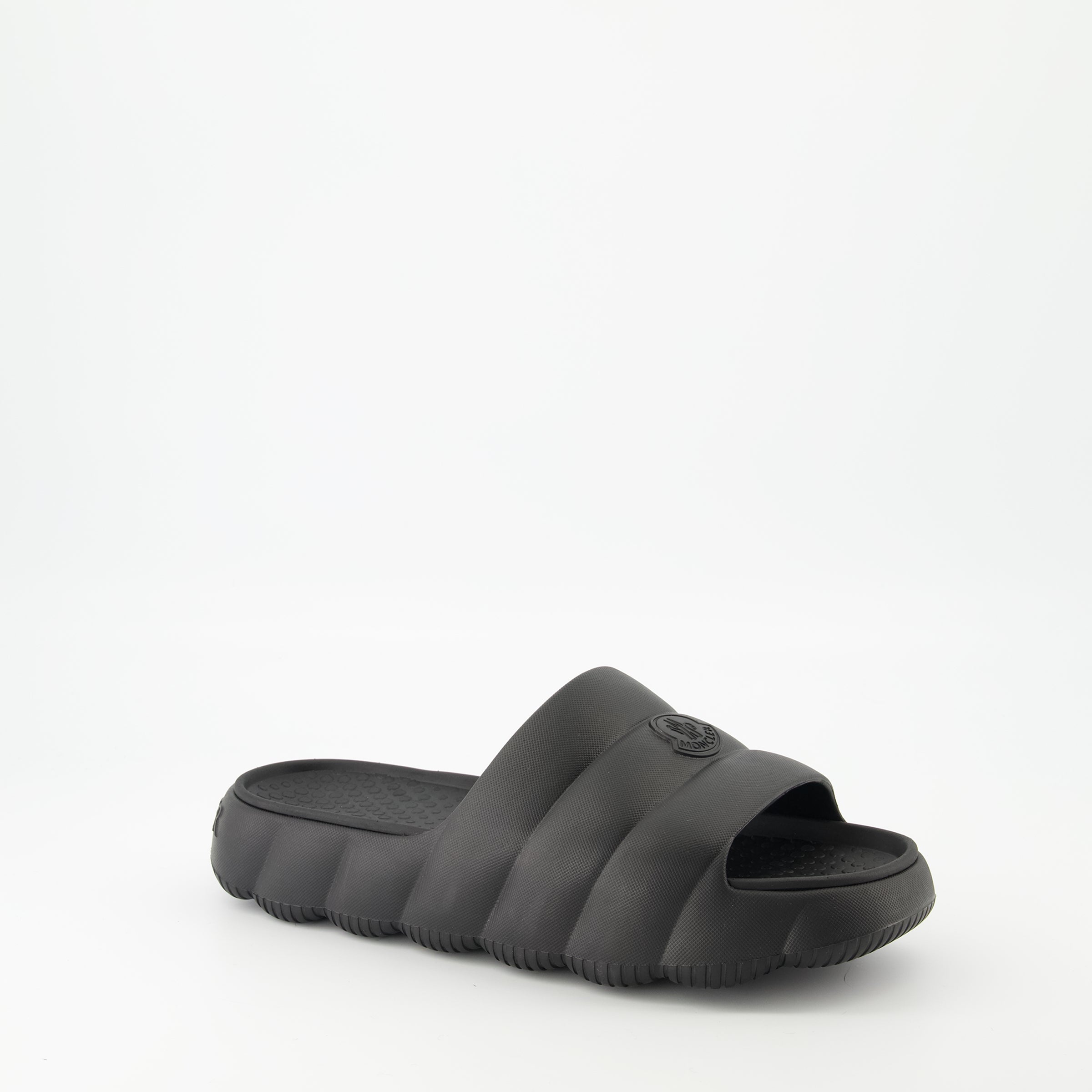 Sapatos abertos Lilo Sliders Moncler Preto Homme