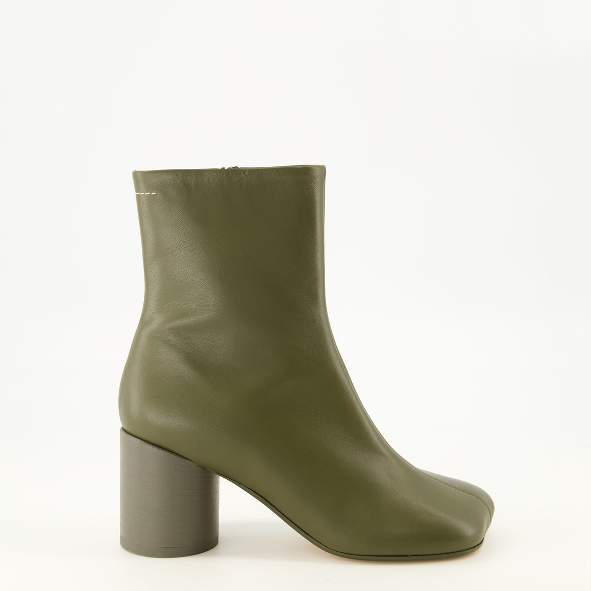 Bottines Anatomic Kaki Ankle Boots Mm6 Kaki Femme