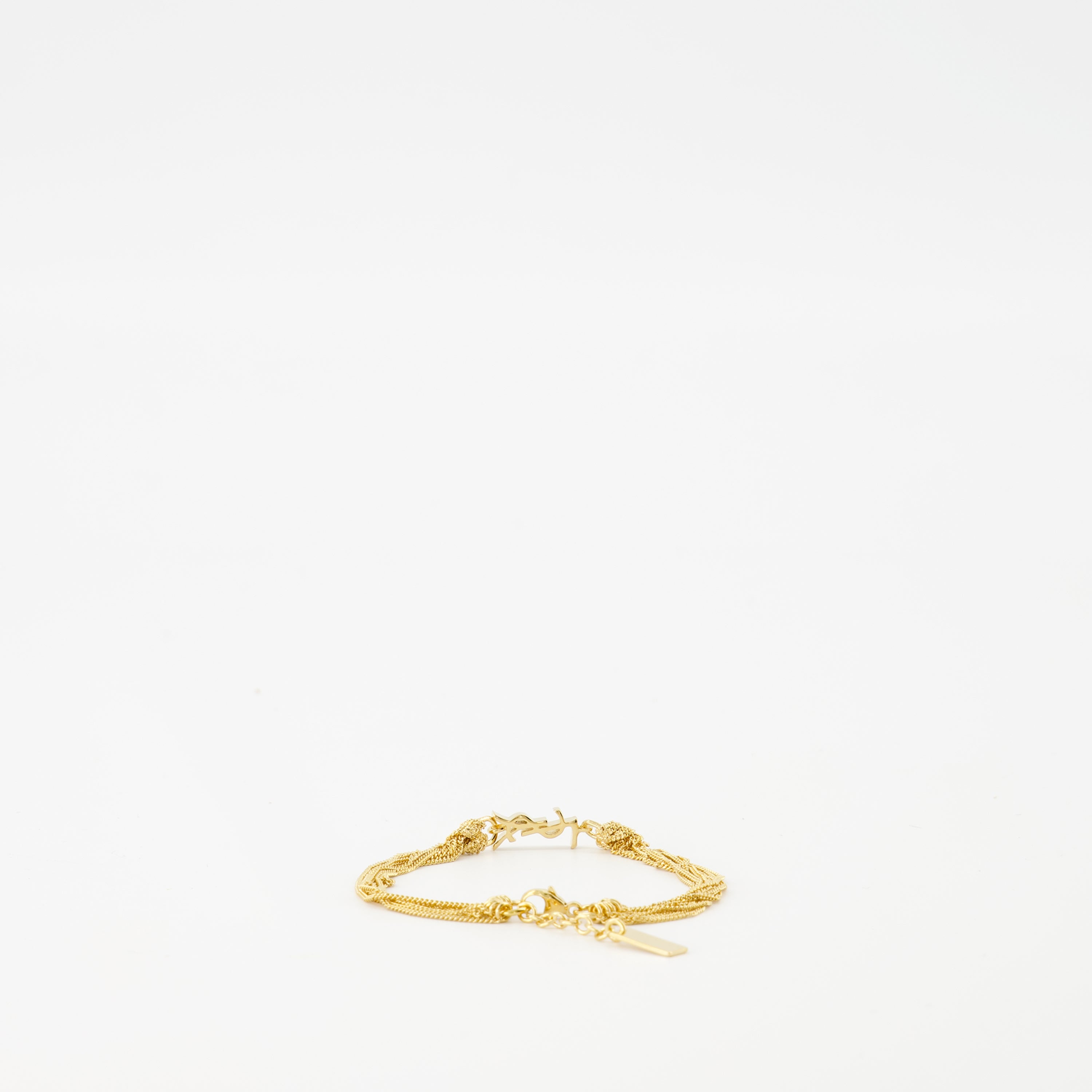 Bijoux Bracelet Cassandre Saint Laurent Doré Femme