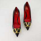 Escarpins Escarpins VLogo Valentino Garavani Noir Femme