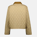 Vestes Casaco Matelassé Burberry Beige Femme