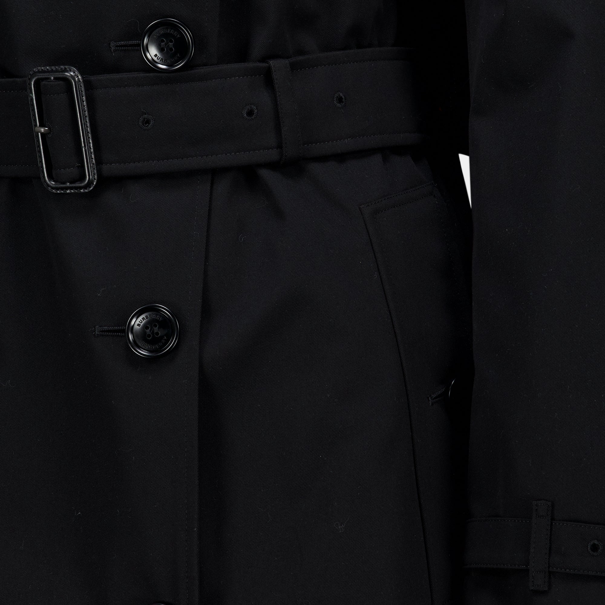 Manteaux Trench Héritage long noir Burberry Noir Femme