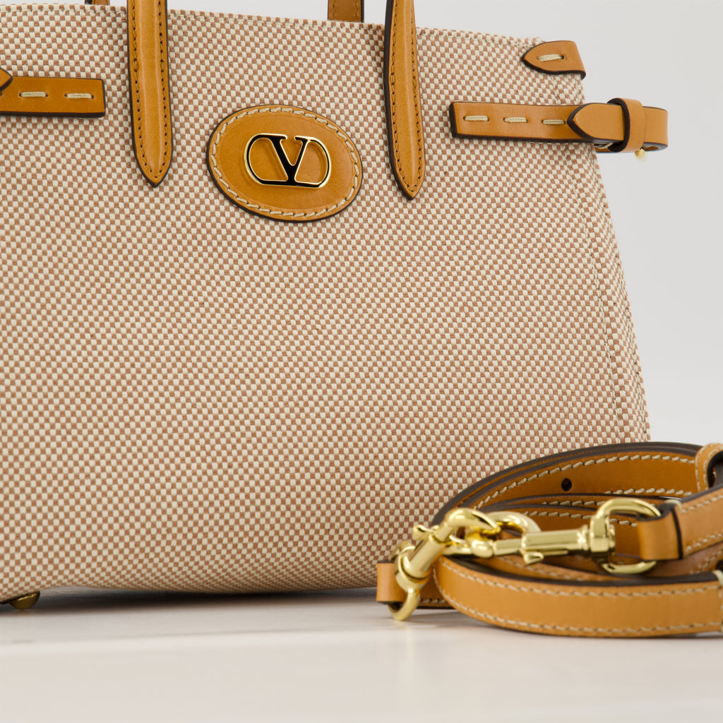 Borse tote Borsa Antibes Valentino Garavani Beige Femme